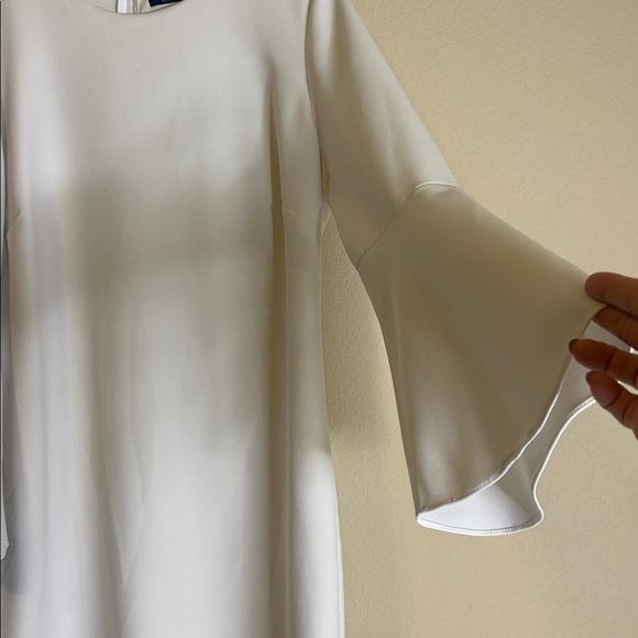 Polo Ralph Lauren Cream Long Sleeve Dress - Picture 4 of 12